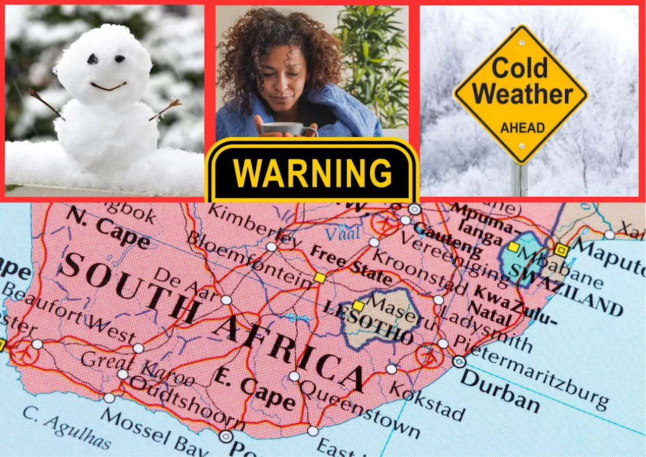 WEATHER: Severe thunderstorm, more rain and snow to turn South Africa DANGEROUS