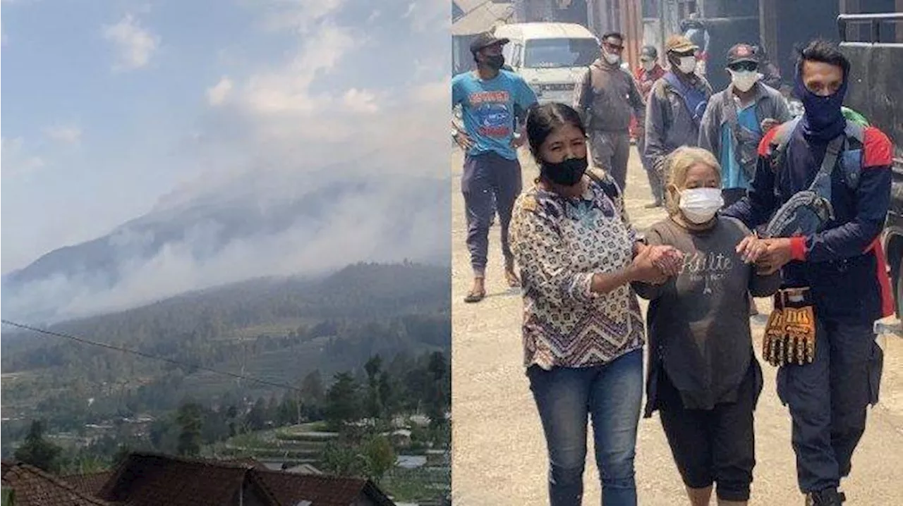 Lereng Gunung Merbabu Kebakaran, Puluhan Warga Dievakuasi, 400 Hektare Lahan Hangus