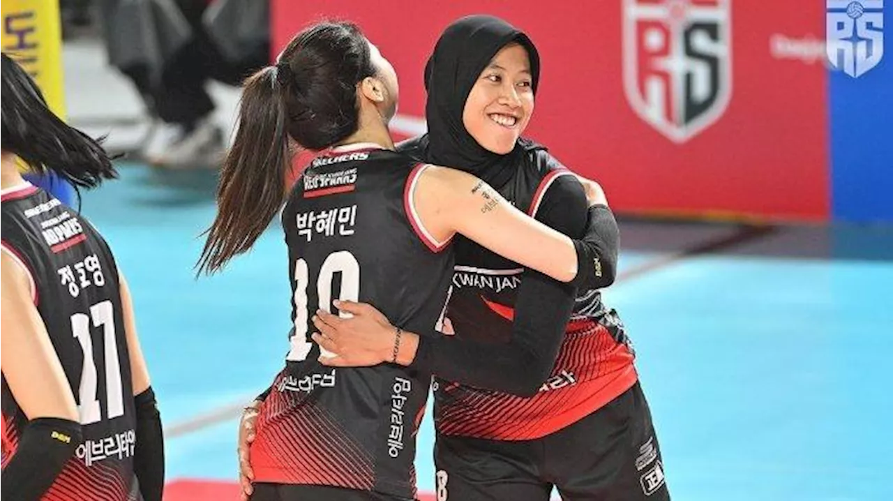 Live Streaming Voli Gratis Red Sparks vs Hyundai Hillstate Liga Korea: Megawati Tantang Lee Da-hyeon