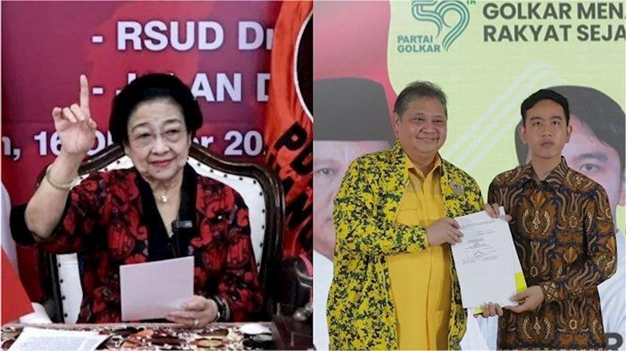 Megawati Keras Terhadap Kader PDIP yang Main Dua Kaki, Tapi Mengapa Gibran Belum Dipecat?