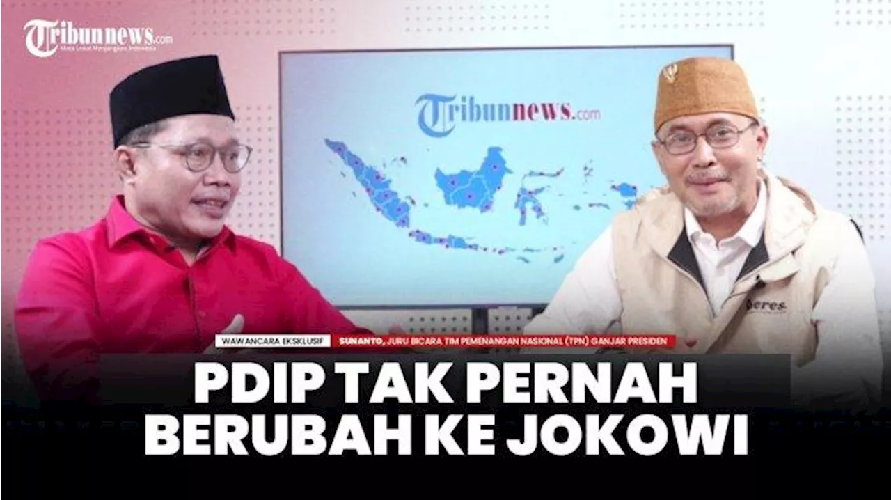 VIDEO WAWANCARA EKSKLUSIF TPN Ganjar-Mahfud Tak Gentar Hadapi Anak Presiden di Pilpres 2024