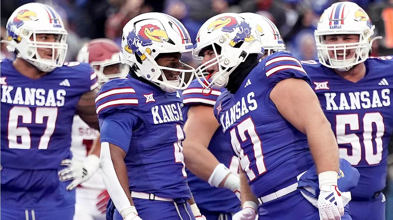 Kansas Celebrates Historic Win Over Oklahoma