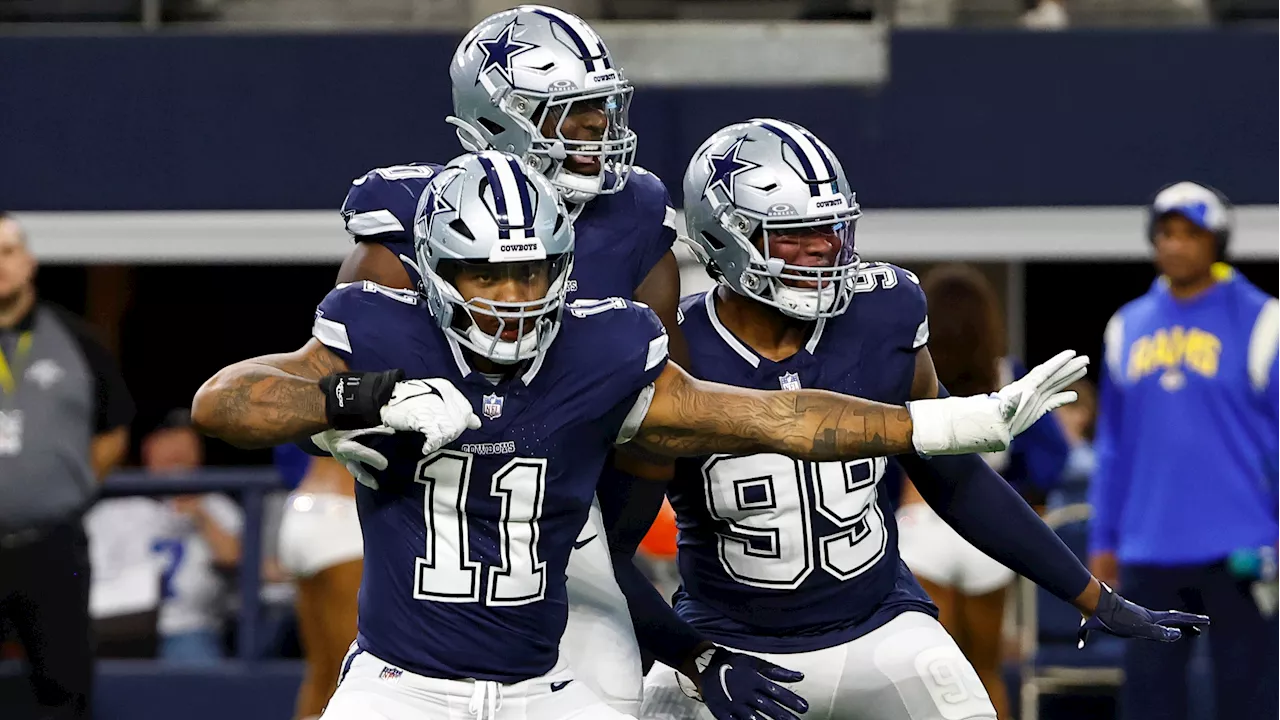 Prescott throws four TDs, Bland gets third pick-six of season as Cowboys rout Rams