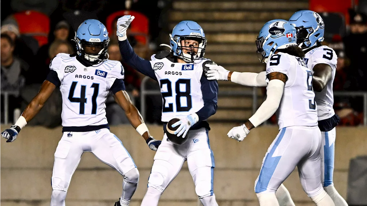 Toronto Argonauts Defeat Ottawa Redblacks 27-16