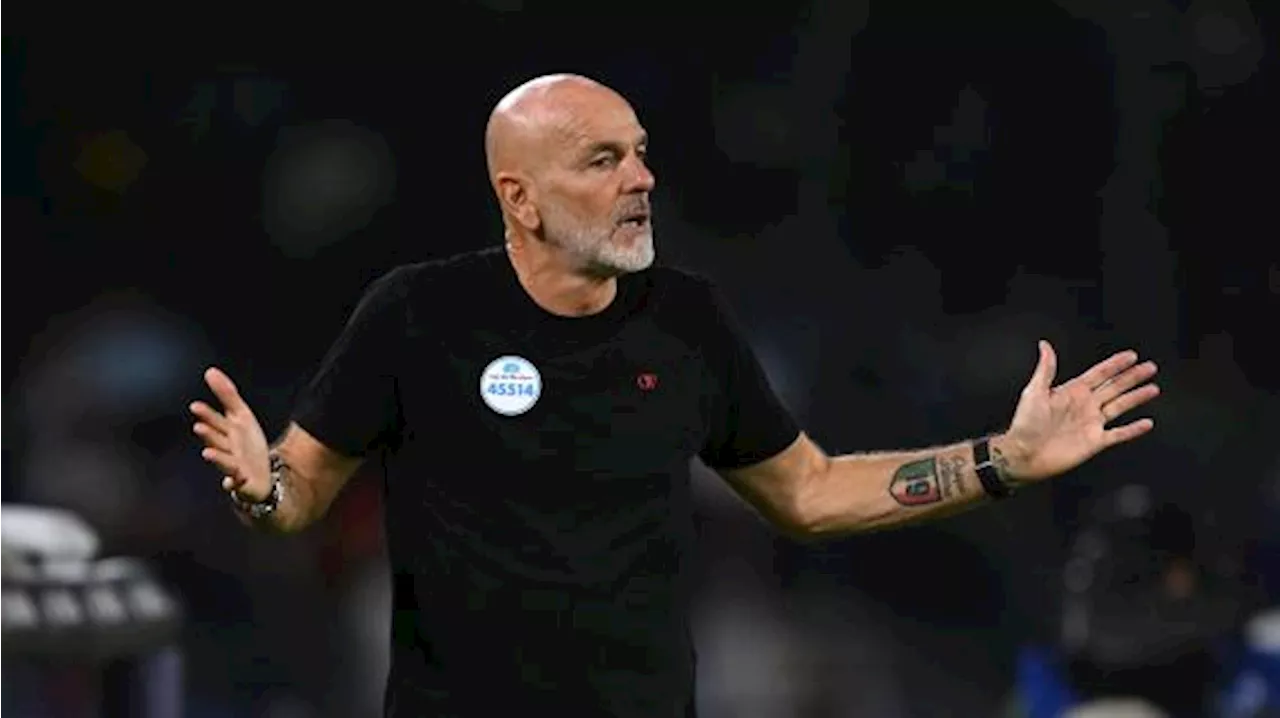 Milan, Pioli: 'Non credo siano tante le squadre che a Napoli hanno creato 10-12 occasioni da gol'