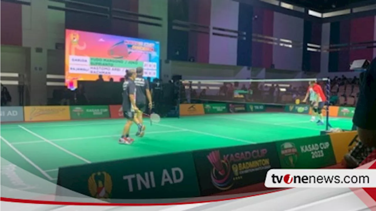 Di Tengah Kasus Dugaan Pemerasan Eks Mentan SYL, Firli Bahuri Asyik Main Badminton Kalahkan Jenderal Dudung