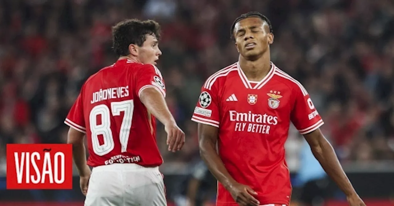 David Neres junta-se a Bah, Kökcü e Musa entre as baixas no Benfica