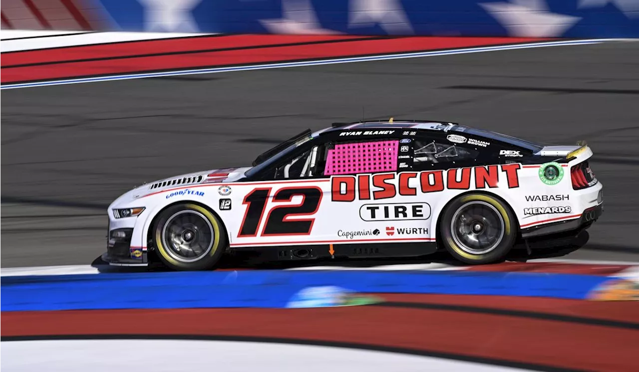 Ryan Blaney wins Martinsville and will race for 1st Cup title in NASCAR's championship