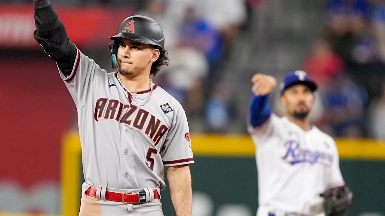 Rangers lose to Diamondbacks 9-1 with World Series now tied 1-1