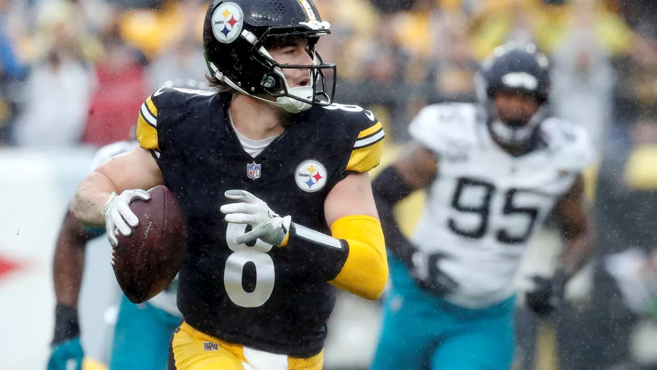 NFL early slate: Kenny Pickett ruled out of Steelers-Jaguars game with injury