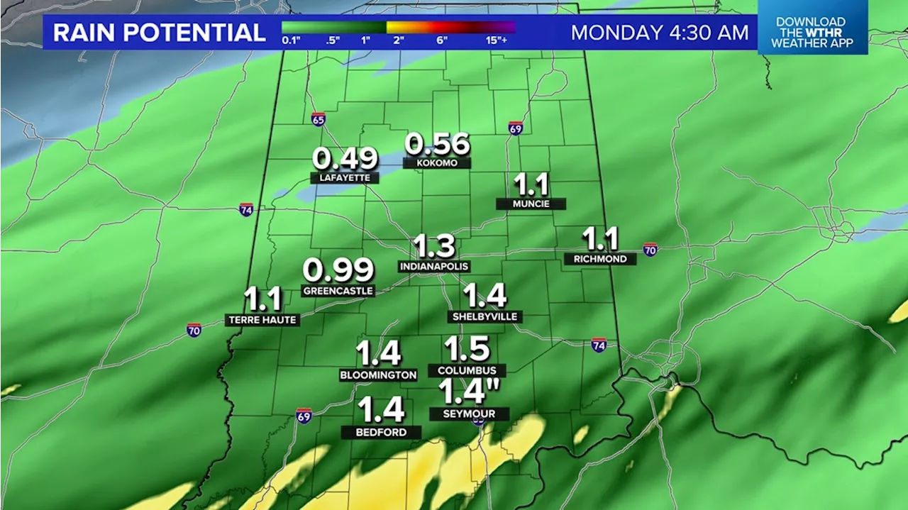 Showers, heavy downpours move in for the rest of the weekend | Live Doppler 13 Weather Blog