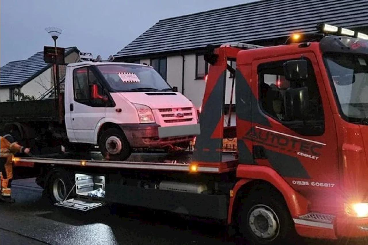 Vehicle seized in crackdown on fly-tipping in Bradford