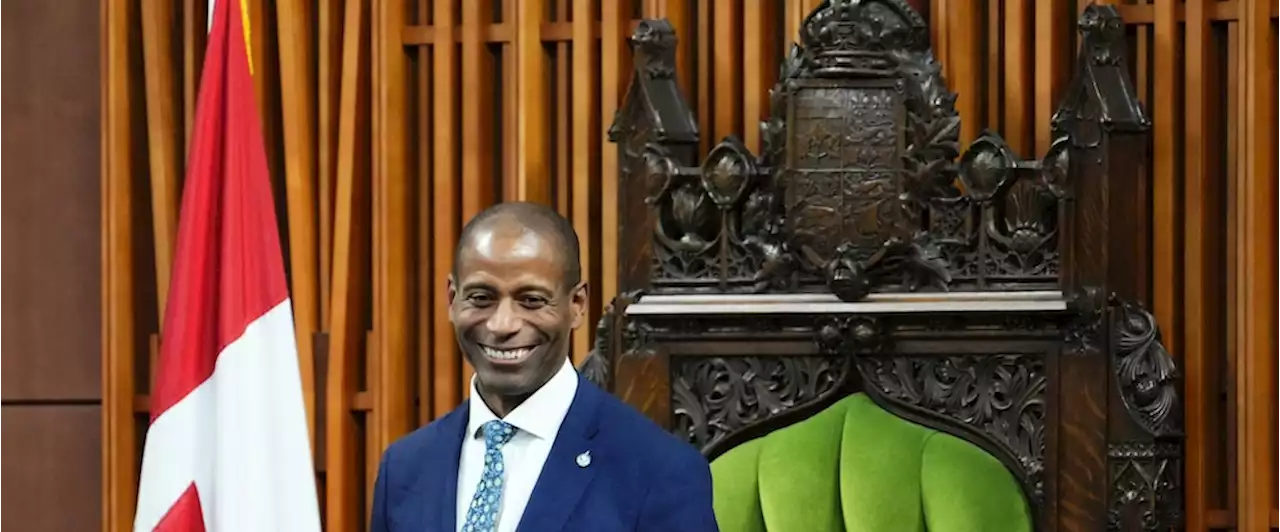 Canada's House of Commons elects first Black speaker