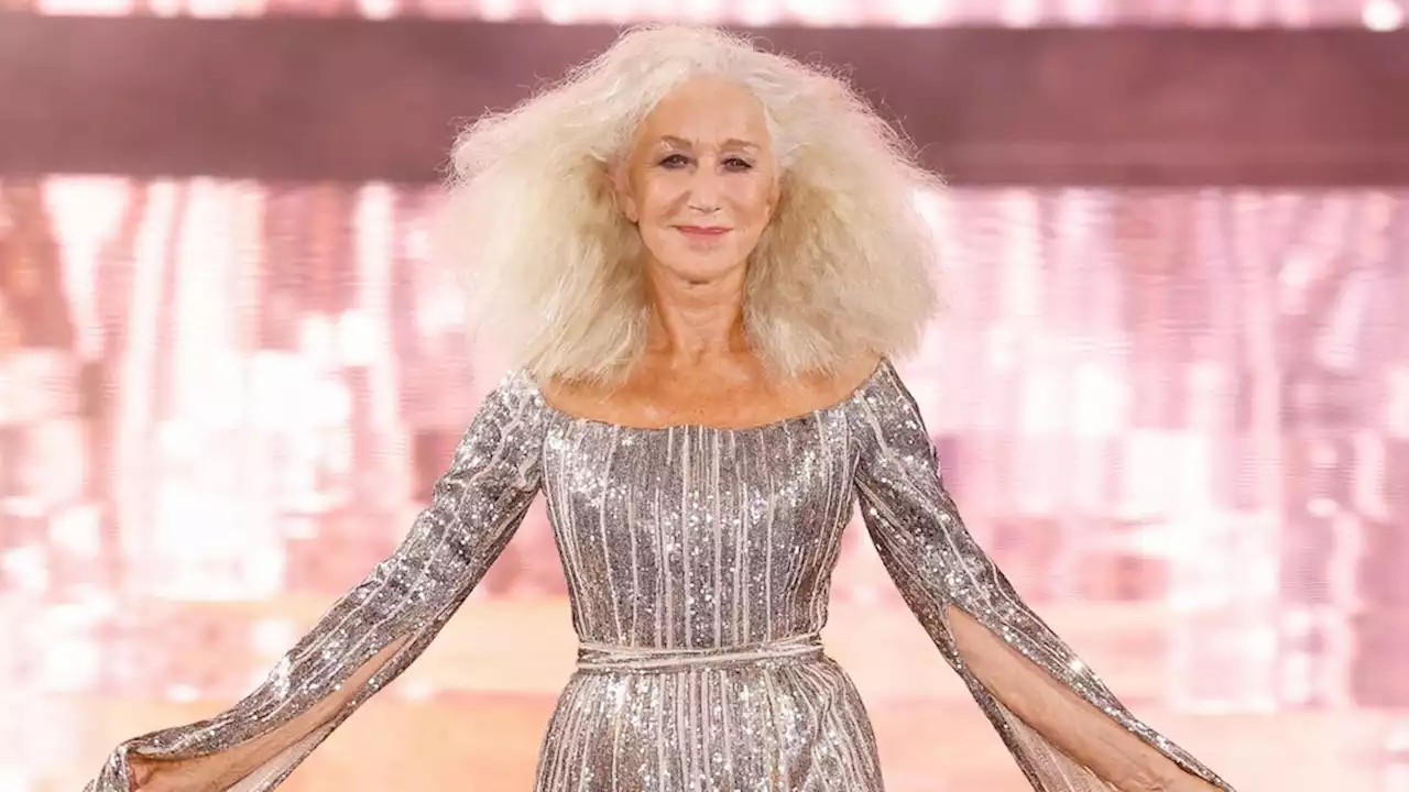 Helen Mirren, Andie MacDowell and more take over the runway at Paris Fashion Week