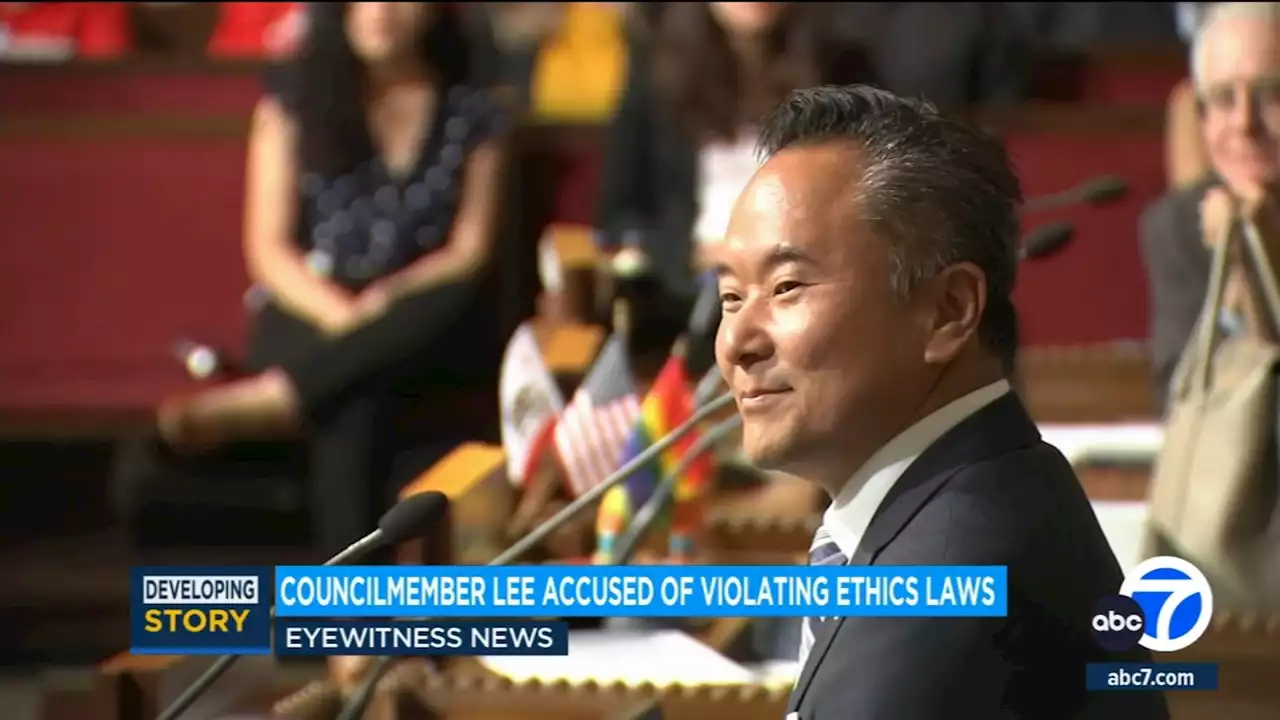 Los Angeles Councilman John Lee accused of violating governmental ethics laws