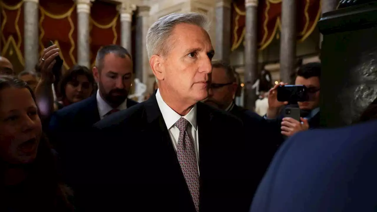 Republican Matt Gaetz files historic bid to oust Speaker Kevin McCarthy