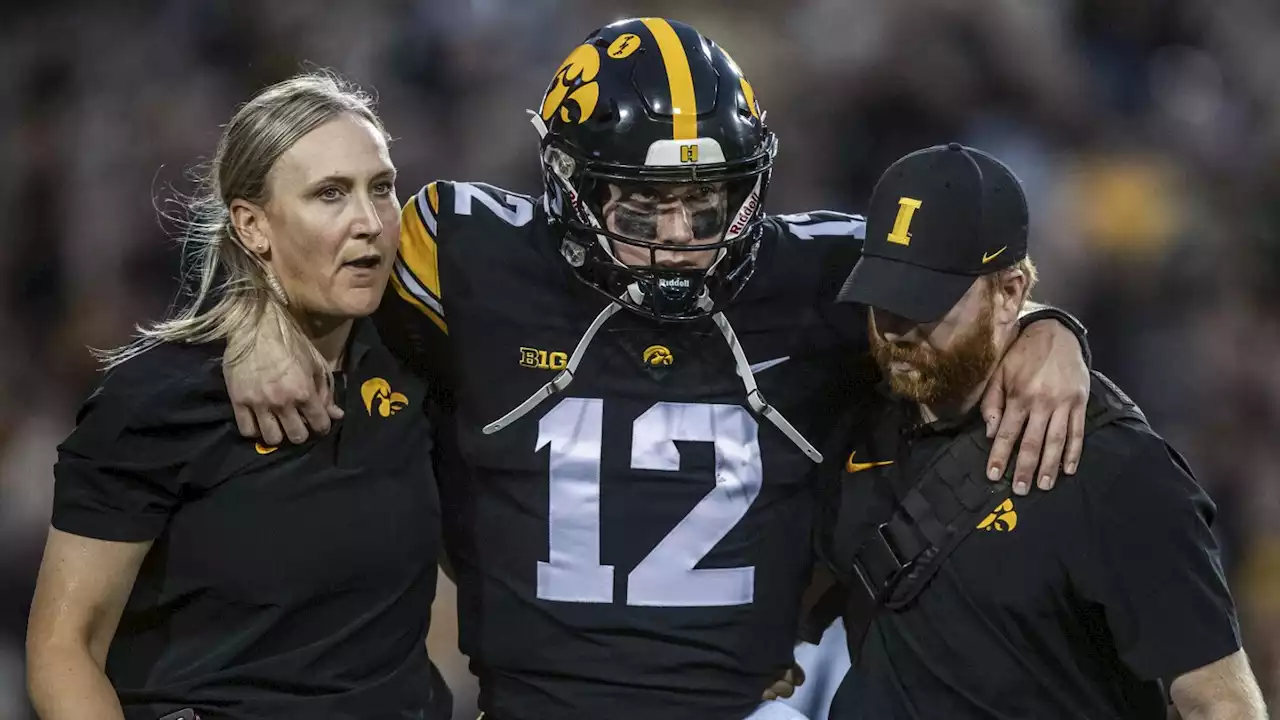 Iowa QB Cade McNamara out for season with a torn ACL. Deacon Hill will start against Purdue