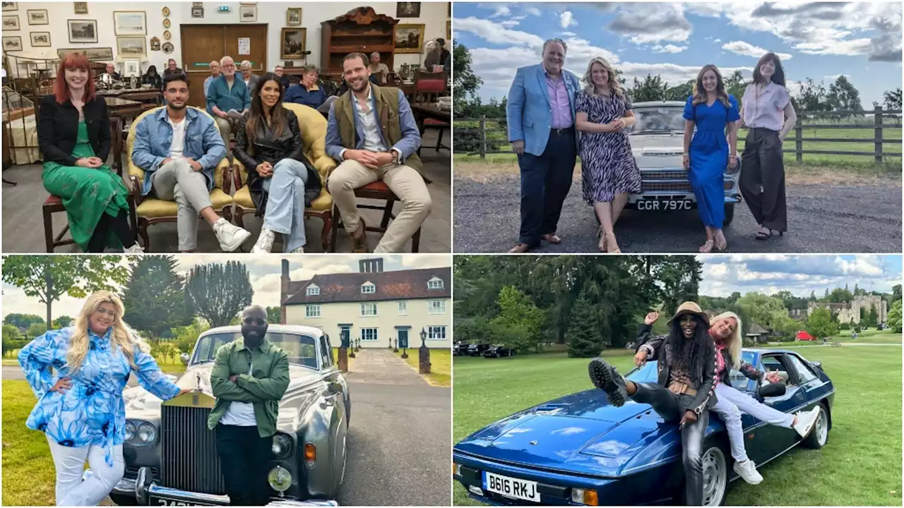 Celebrity Antiques Road Trip series 12 line-up includes Dragons’ Den’s Sara Davies and Gemma Collins