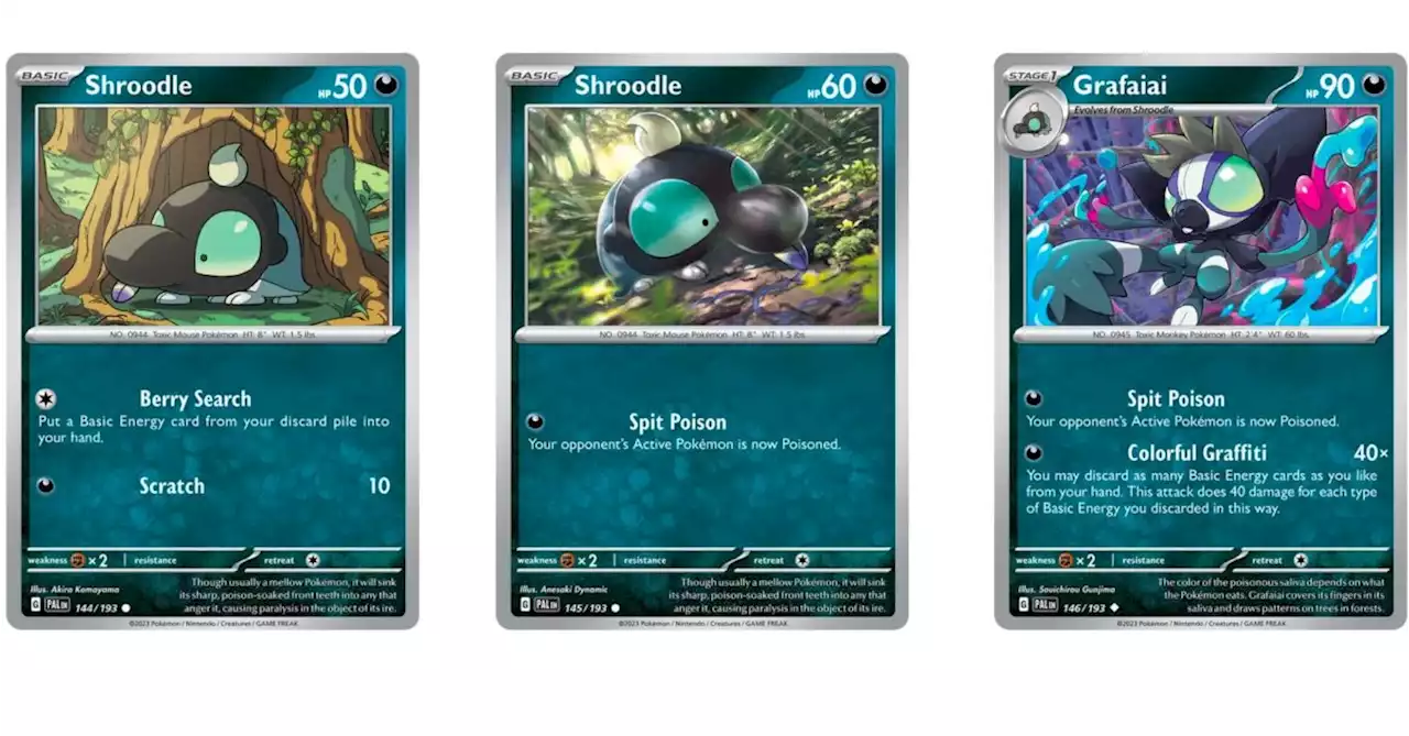 The Cards Of Pokémon TCG: Paldea Evolved Part 31: Shroodle Line