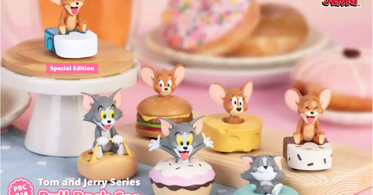 Tom and Jerry Get Their Own Tasty Pull-Back Cars from Beast Kingdom