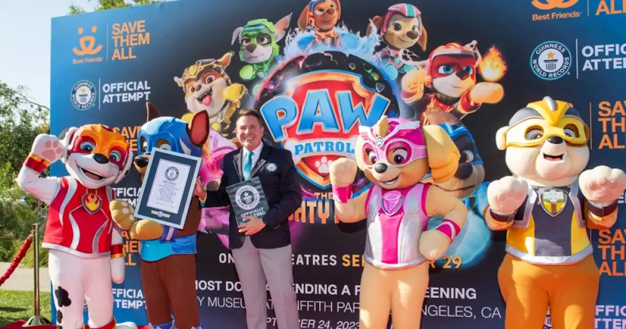 'Paw Patrol', la película infantil es la más vista este fin de semana en Estados Unidos