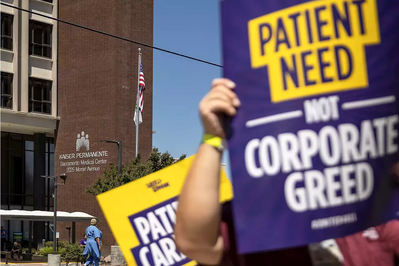 Another strike looms at Kaiser's California hospitals as workers push for better pay