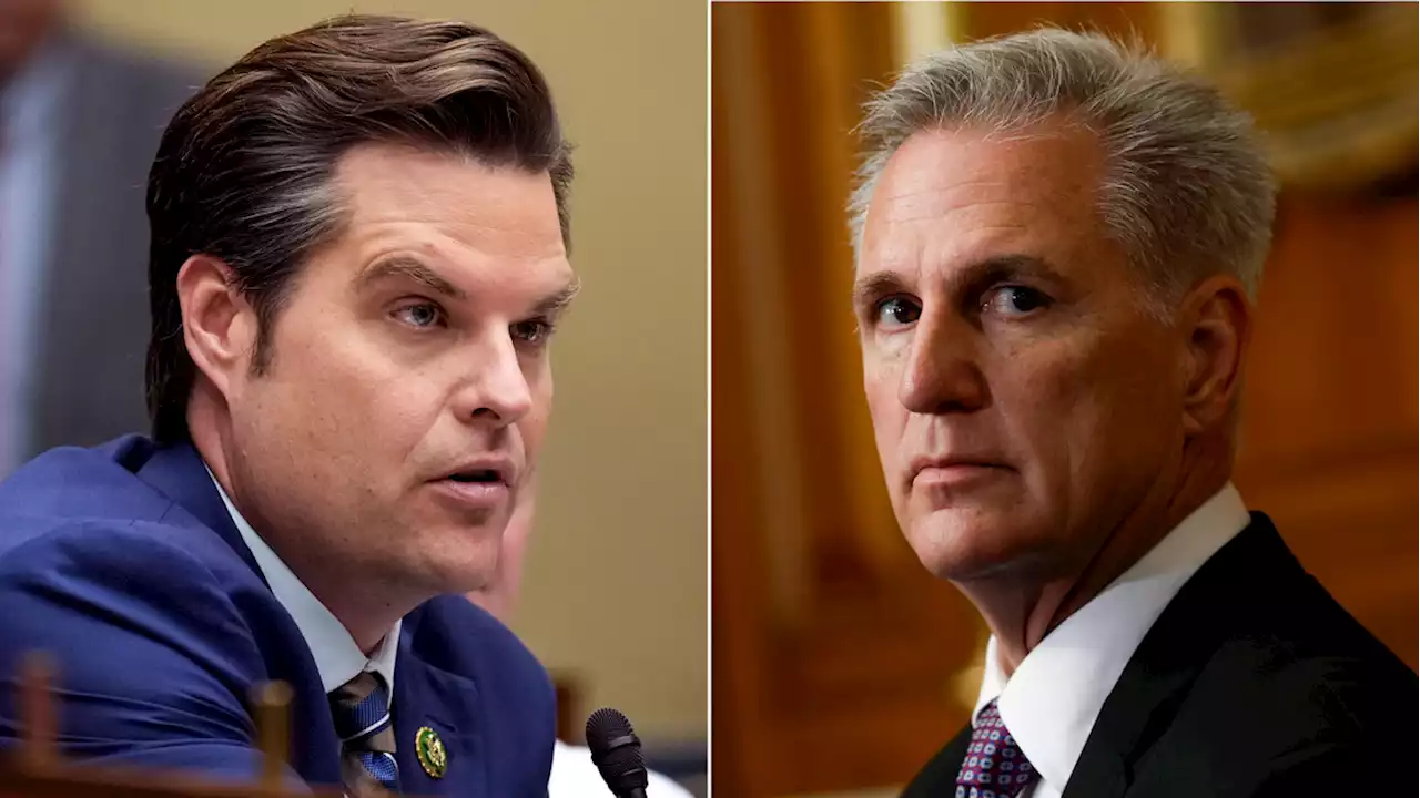 Live updates: Matt Gaetz pushes to oust Kevin McCarthy as House speaker