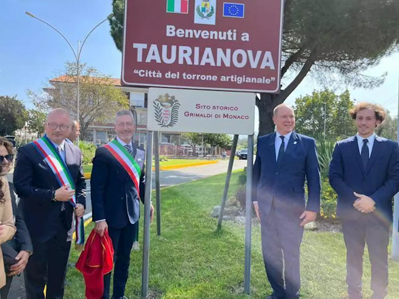 Il principe Alberto di Monaco in Calabria per visitare la «sua» Taurianova