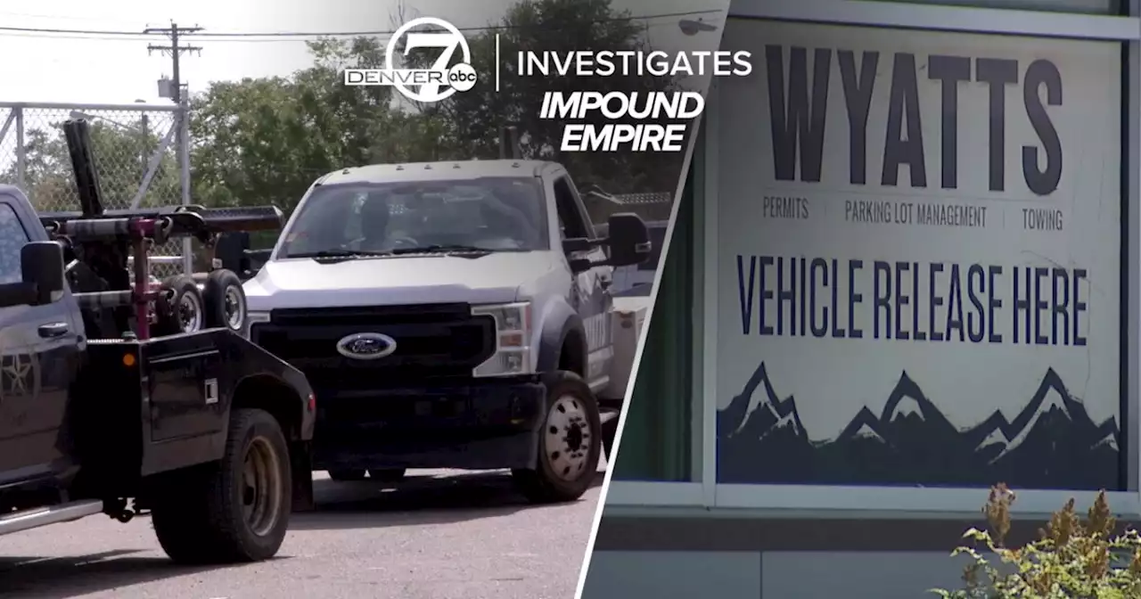 Impound Empire: Wyatts Towing, partners connected to many aspects of towing in Colorado