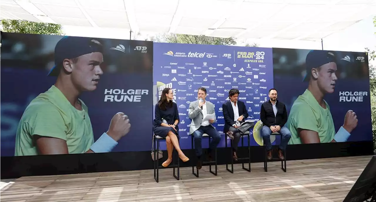 Abierto Mexicano de Tenis 2024 anuncia primeros jugadores, Holger Rune encabeza la lista