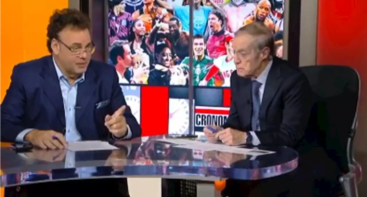 VIDEO: José Ramón Fernández despide de ESPN a David Faitelson con emotivo mensaje