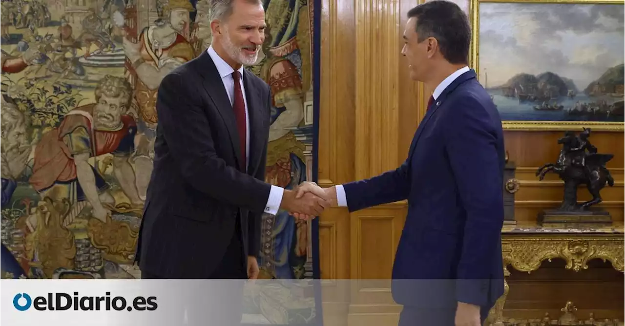 El rey propone a Pedro Sánchez como candidato a la investidura