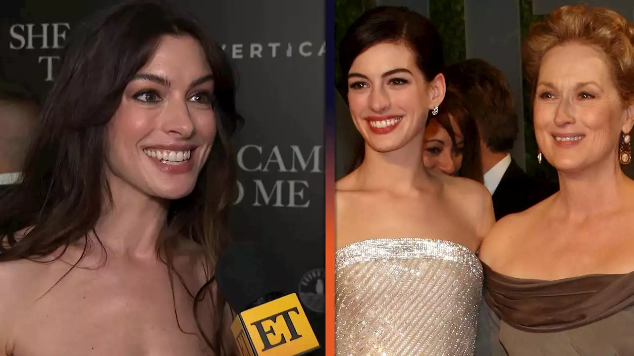 Anne Hathaway Reacts to Meryl Streep Reunion and If She'd Do Another Project With Her (Exclusive)