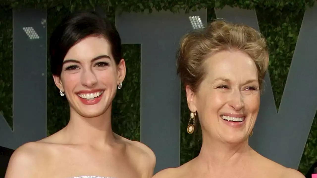 Anne Hathaway Reacts to Possibility of Working With Meryl Streep Again