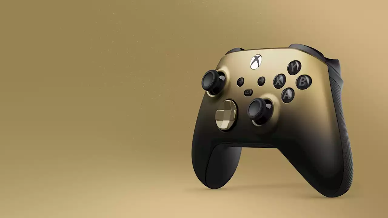 New special edition Gold Shadow Xbox controller is a 'statement piece'