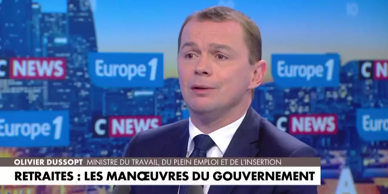 Olivier Dussopt : «L'ensemble des régimes de retraite doivent être mis à contribution dans le cadre de la réforme, pour un retour à l'équilibre»