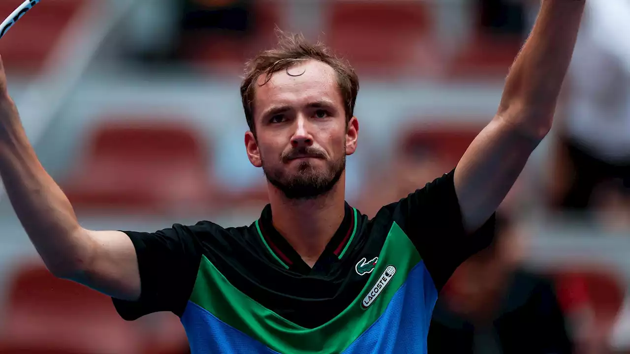 | Daniil Medvedev qualifié pour la finale après son succès sur Alexander Zverev (6-4, 6-3)