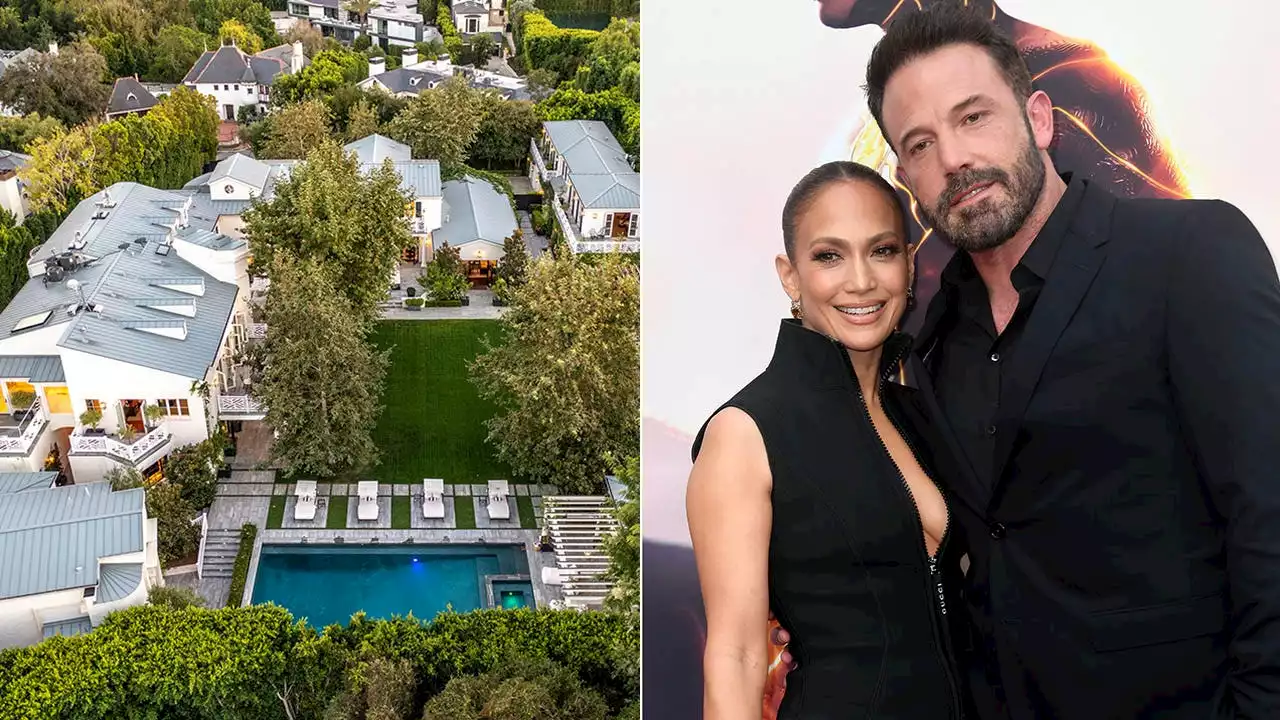 Ben Affleck and Jennifer Lopez's former Beverly Hills rental house hits the market for $85 million