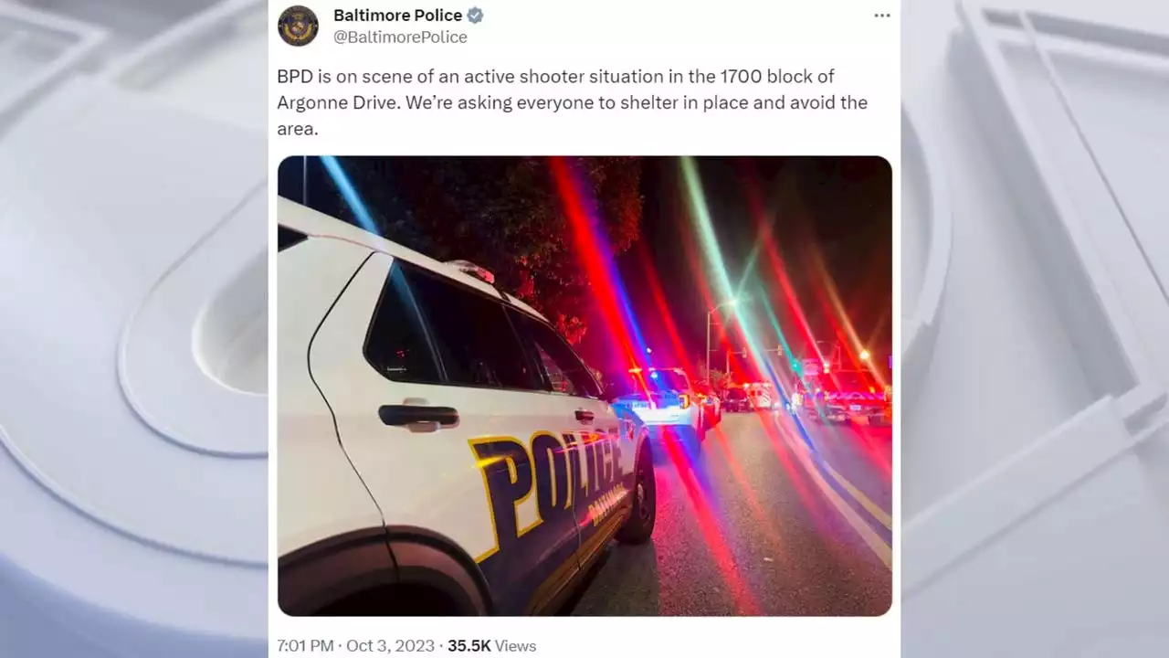 Active shooter reported at Morgan State University in Baltimore