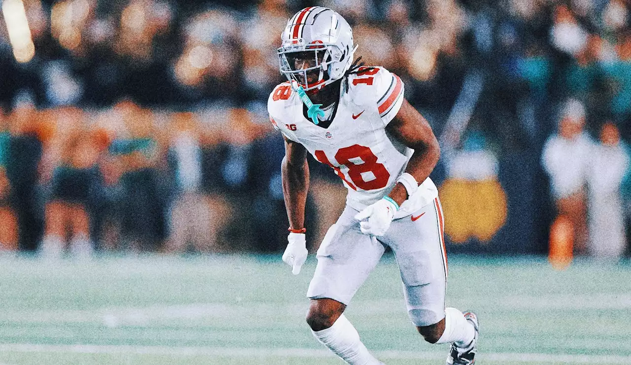 Ohio State WR Marvin Harrison Jr. (ankle) 'full-go' heading into Maryland game