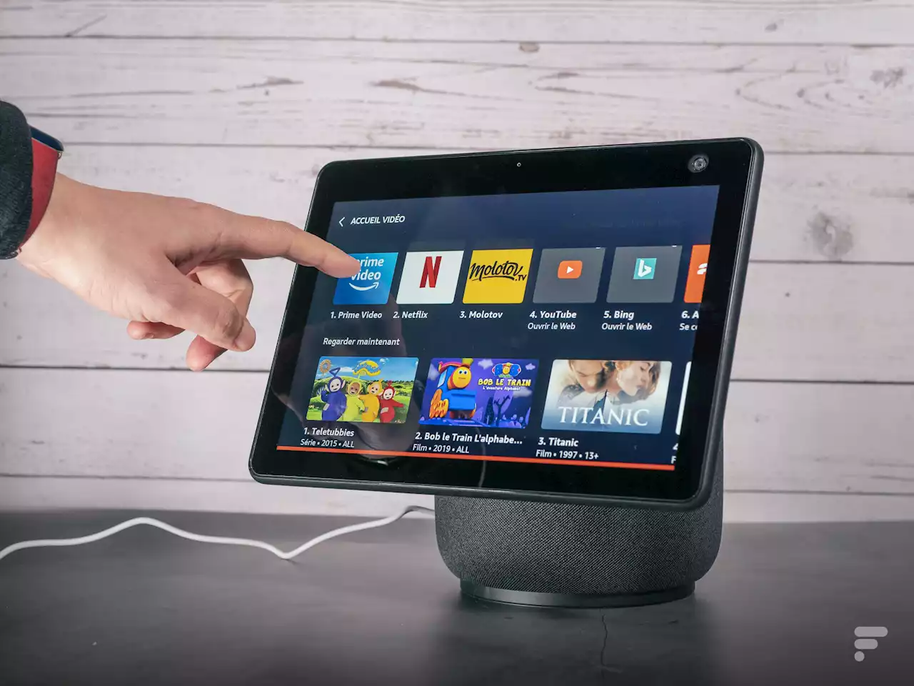 Amazon Echo Show 10 : ce smart display qu'on a noté 9/10 est à -30 %