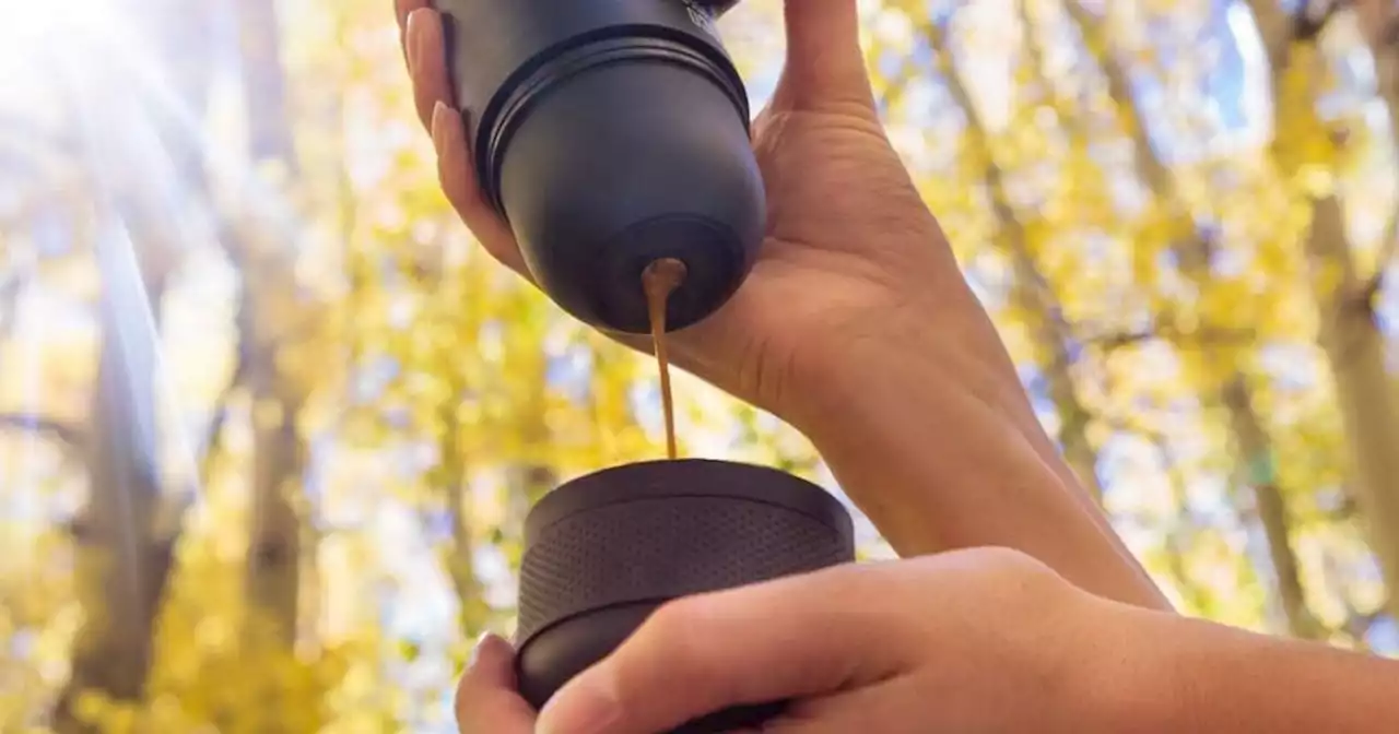 Portable coffee machine perfect for the office and 'better than coffee shops'