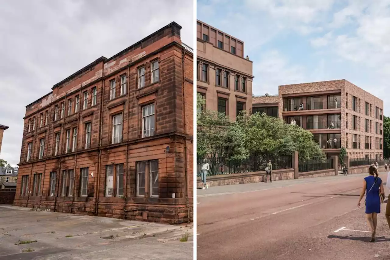 Work begins to transform Victorian-era Glasgow school into new homes