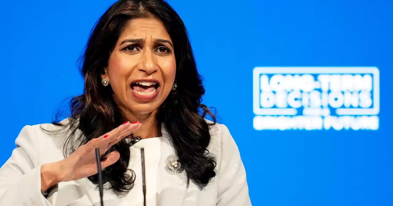 Suella Braverman Sets Out Tory Leadership Pitch In Right-Wing Speech To Tory Faithful