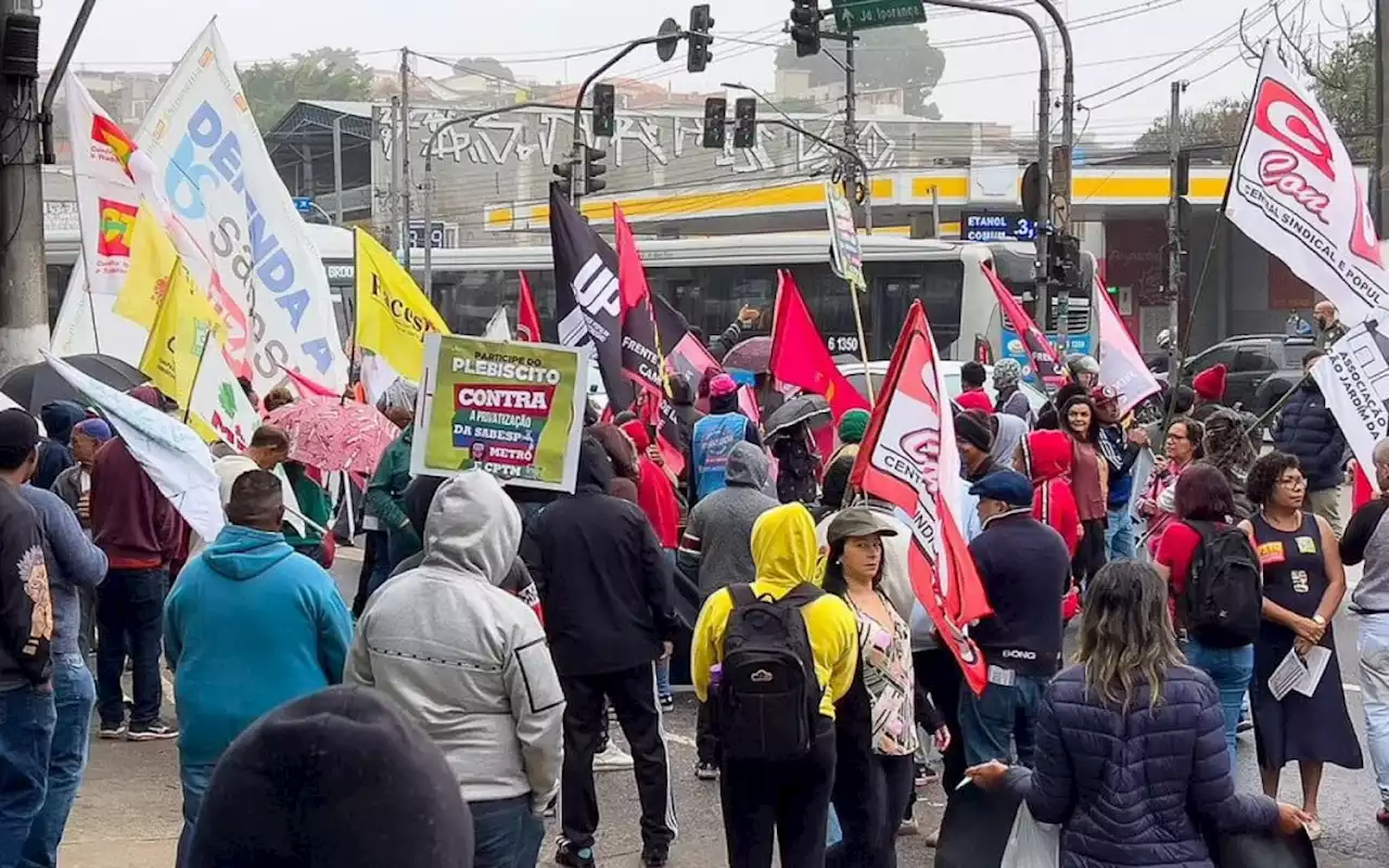 Sabesp: governo de SP atua para que população não seja prejudicada por greve | Brasil