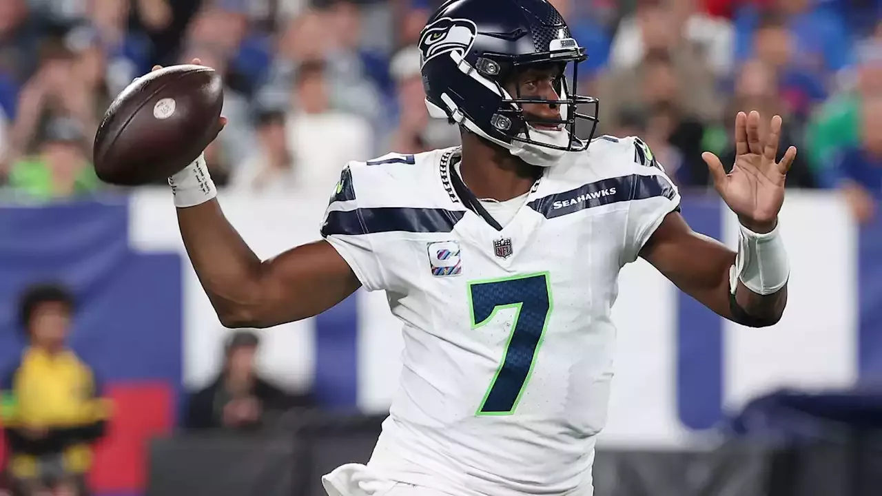 Witherspoon scores on 97-yard pick six as Seahawks D blitzes