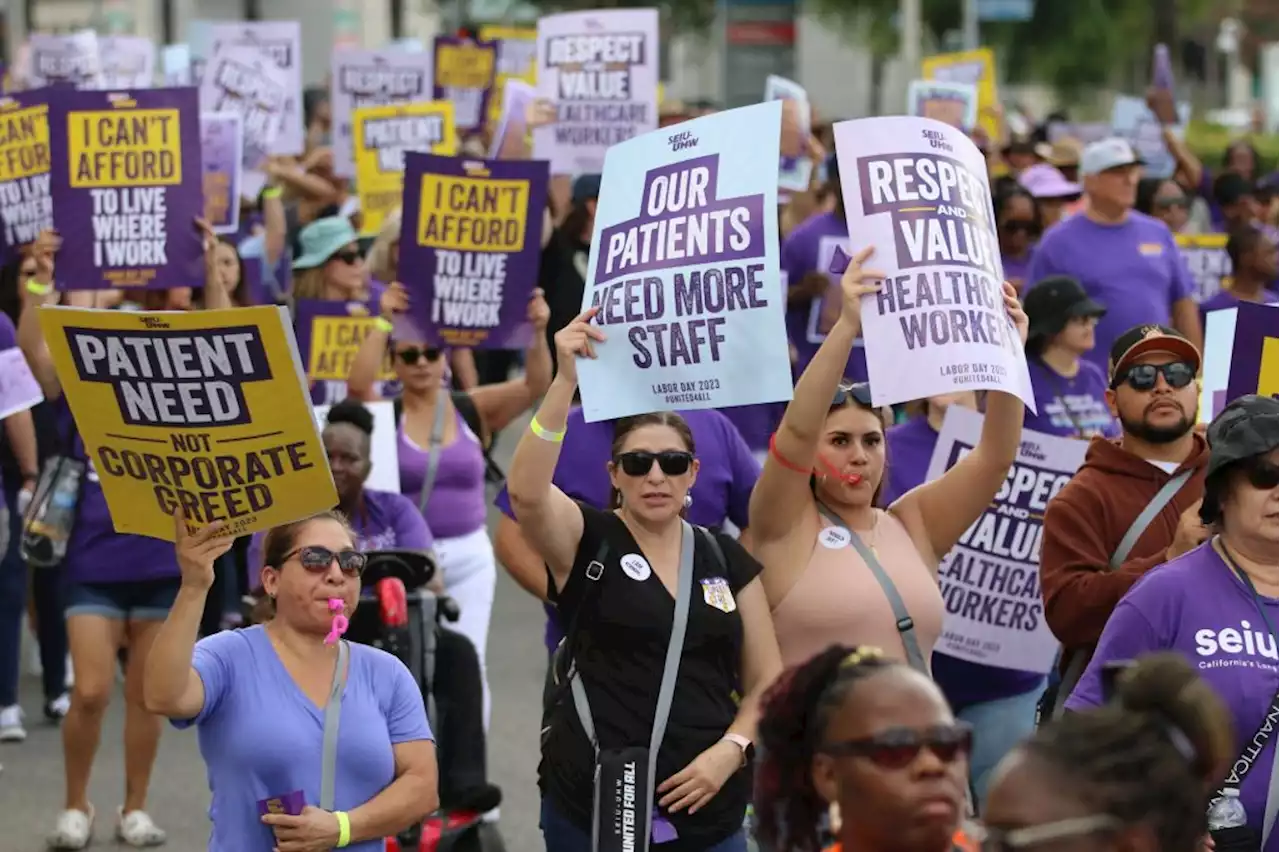 23,000 Kaiser workers in Southern California prepare for 3-day strike