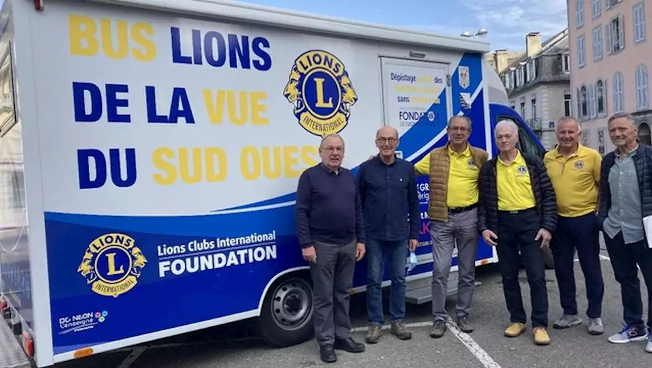 Bagnères-de-Bigorre : venez tester vos yeux au « Bus pour la vue » du Lion's Club