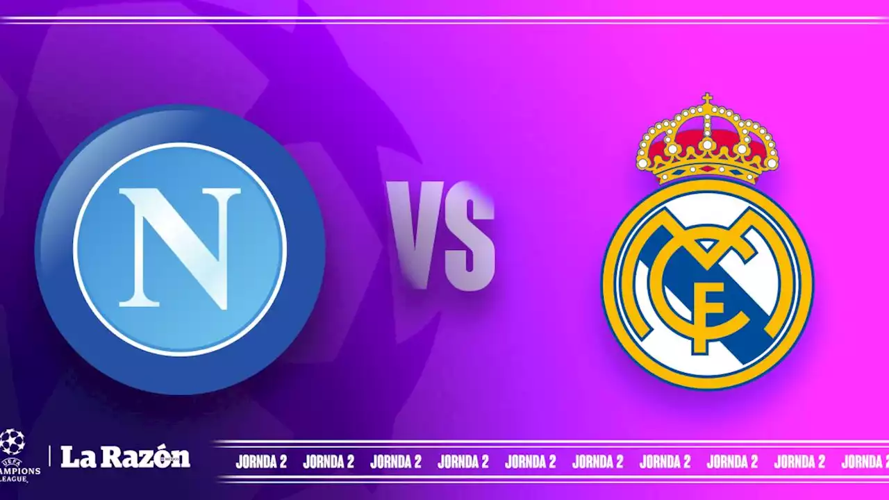 Napoli vs Real Madrid: Horario y canal dónde ver EN VIVO el juego de Champions League GRATIS