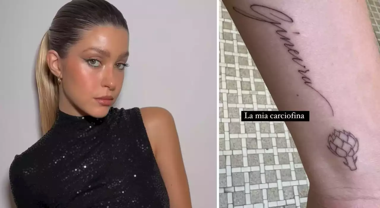 Natalia Paragoni, il tatuaggio 'carciofina' dedicato alla figlia Ginevra. Poi svela il trucco «per non affaticarsi»